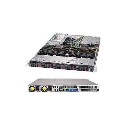 Supermicro SuperServer SYS-1029U-E1CR4T 1U Rackmount, Dual Xeon, 10x2.5" Hot-Swap, 10GbE