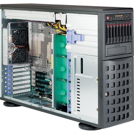 Supermicro SuperServer SYS-7048R-C1R 4U Rackmount Server, Dual LGA2011, 16x Hot-Swap Bays