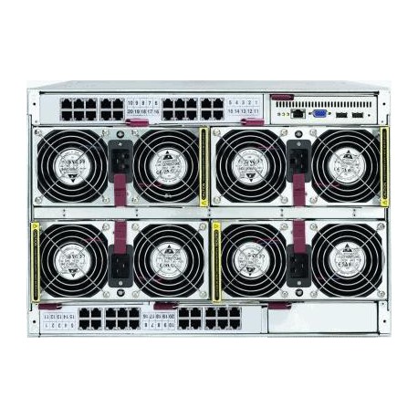 Supermicro SBE-720E-D50 – obudowa 7U, 40x 2,5" Hot-Swap, 2x 2500W, 80 Plus Titanium